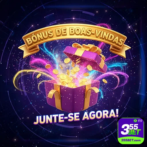 Imagem promocional do 355bet destacando o bônus 07 do site 355bet, com cores chamativas e detalhes atrativos.