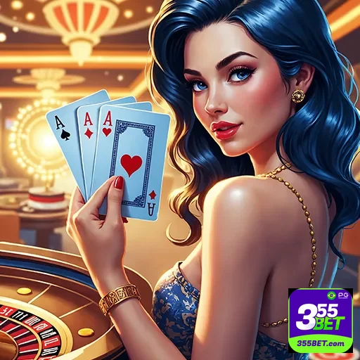 Imagem de cassino no 355bet, destaque para jogos emocionantes e ambiente de apostas online confiável.